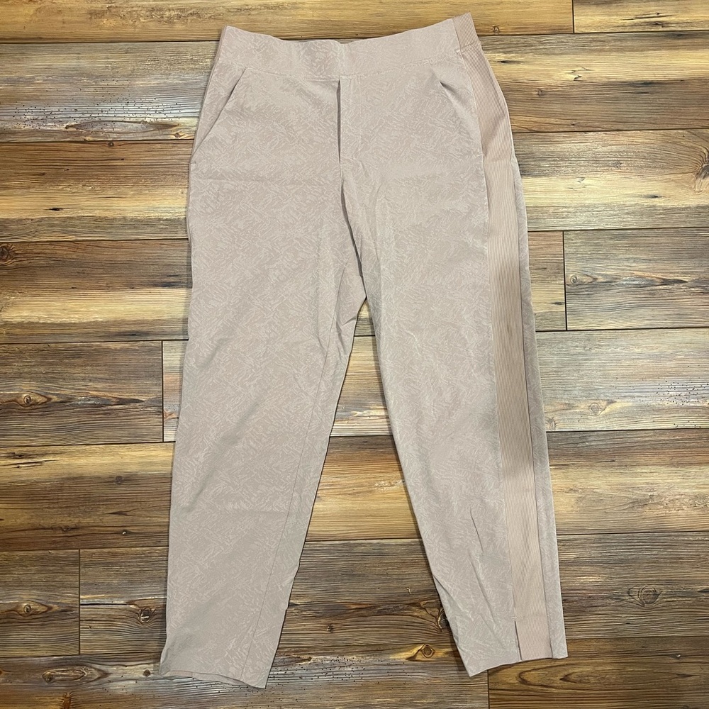 Athleta size 8 pink Brooklyn Ankle Pants